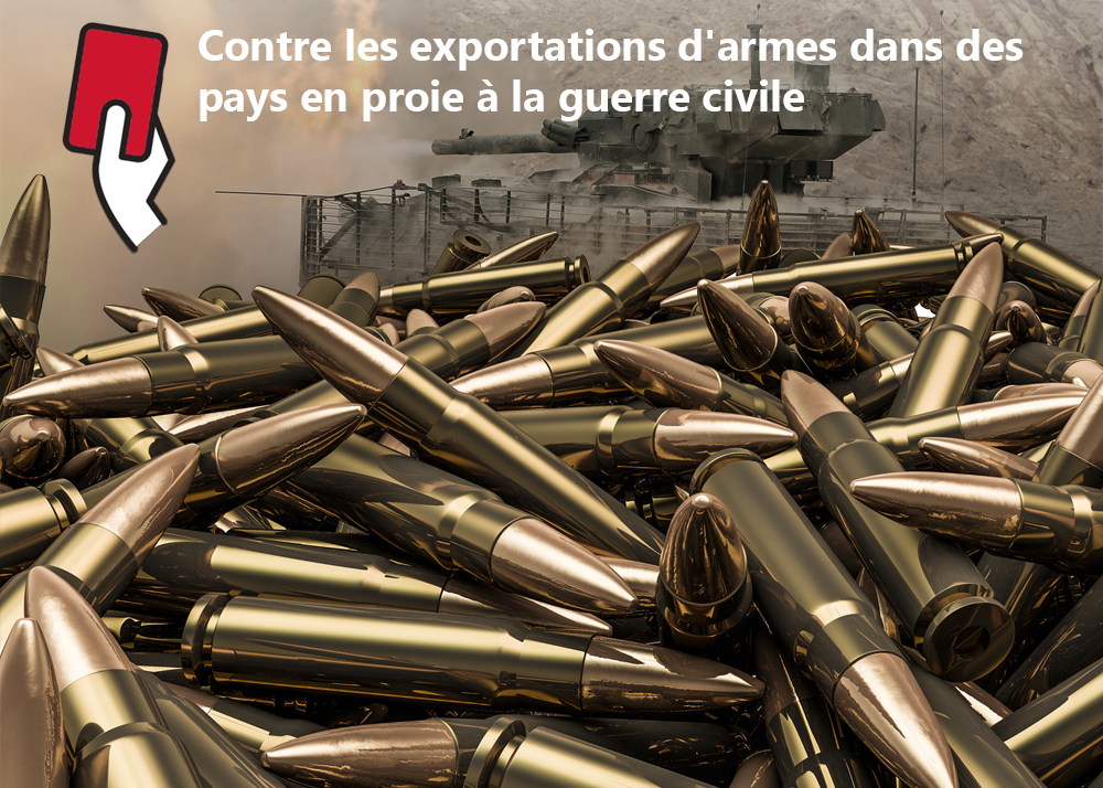 Image «Gegen Waffenexporte in Bürgerkriegsländer (Korrektur-Initiative)»