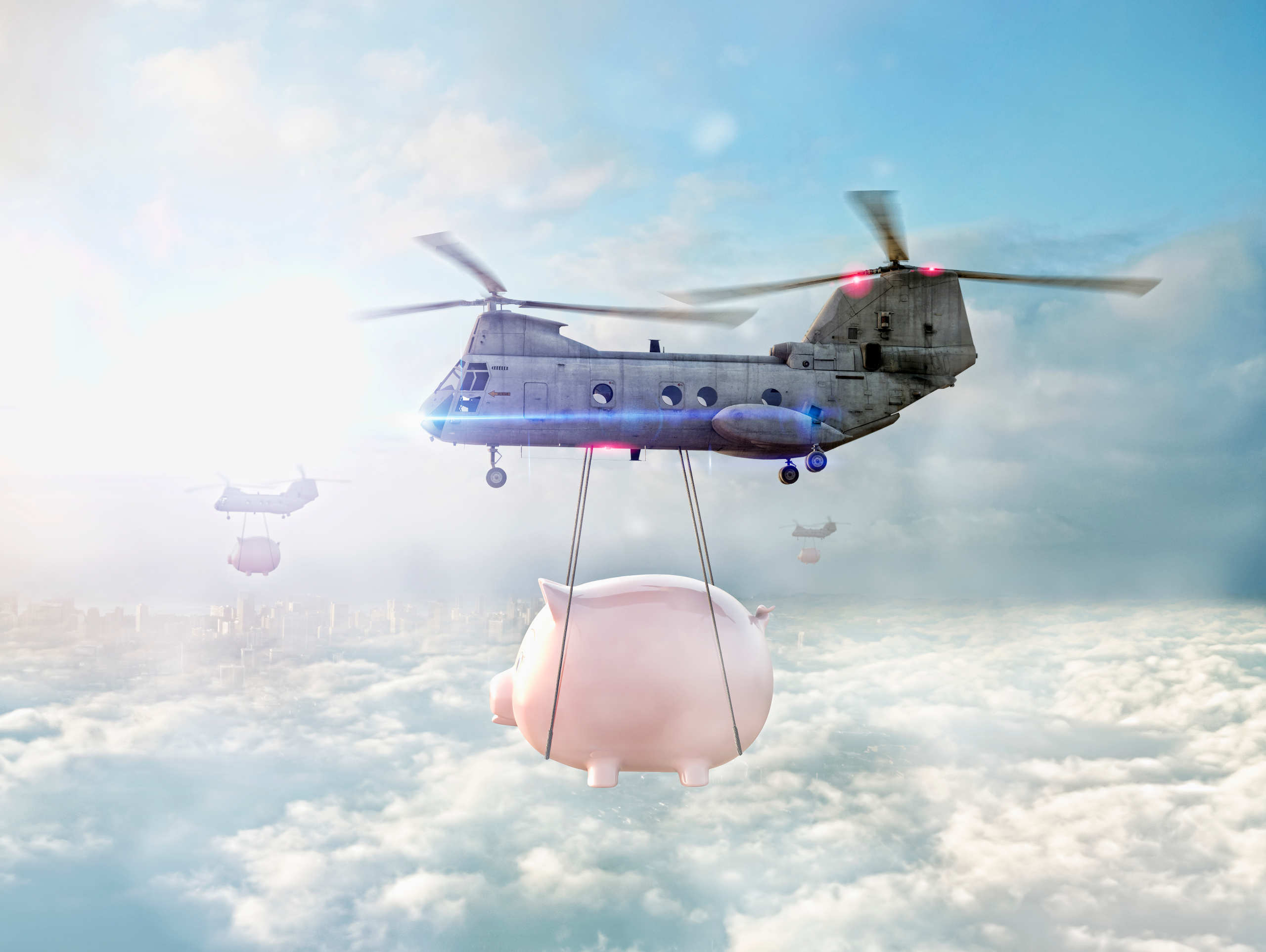 Image «7500 Franken an jede Person mit Schweizer Bürgerrecht (Helikoptergeld-Initiative)»